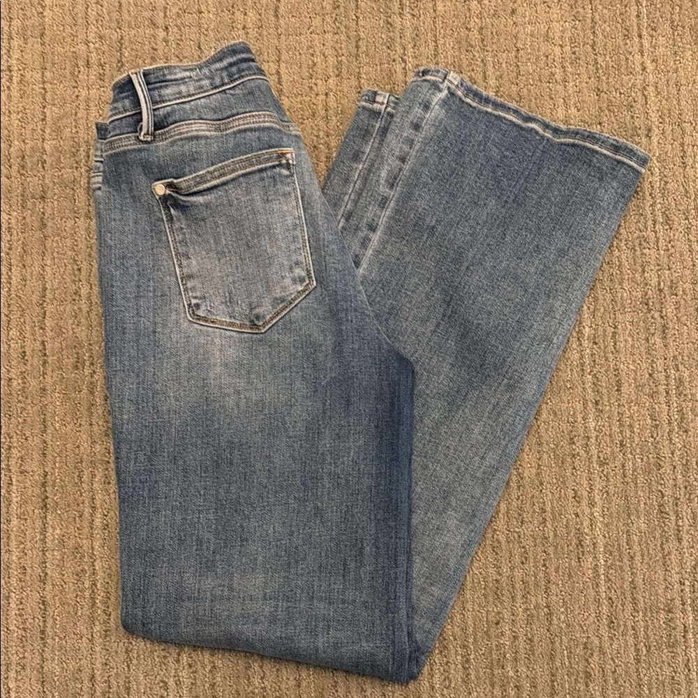 Just Blue Light Blue Wide-Leg Jeans